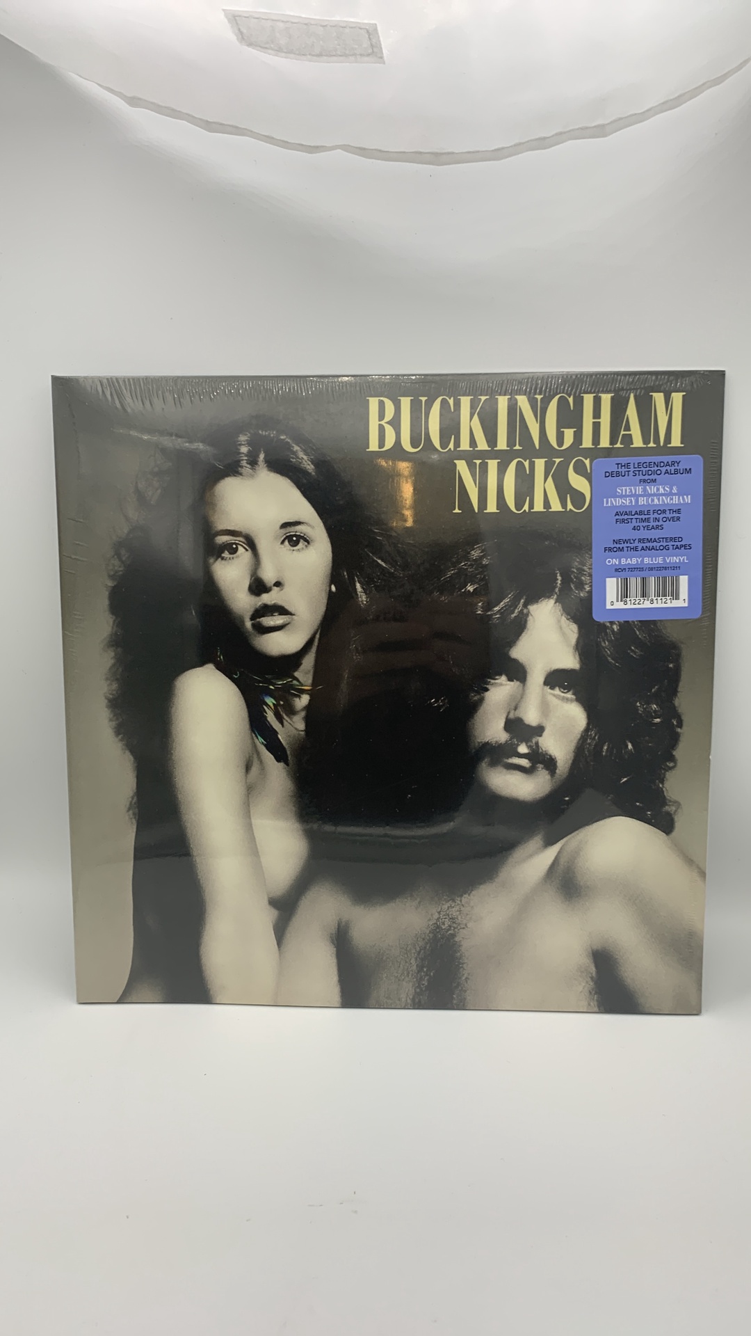 Vinyl Record Buckingham Nicks Baby Blue Vinyl