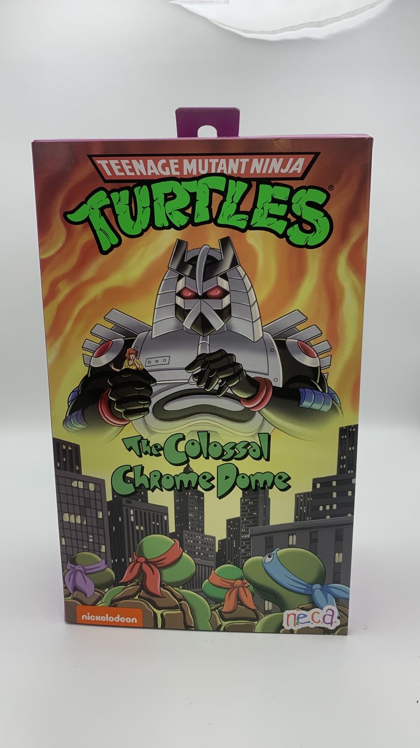 Neca Teenage Mutant Ninja Turtles The Colossal Chrome Dome Figure 2021