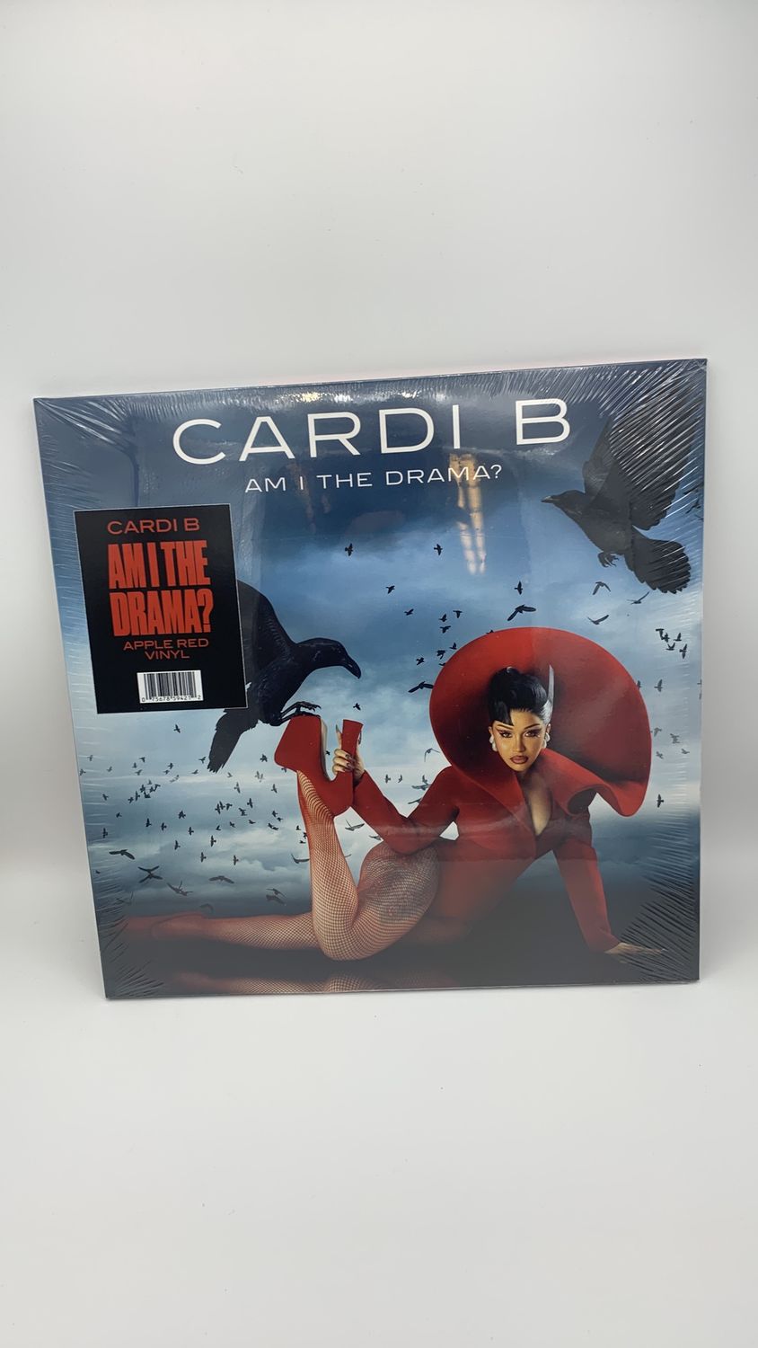 Vinyl Record Cardi B Am I The Drama? (Apple Red) 2LP