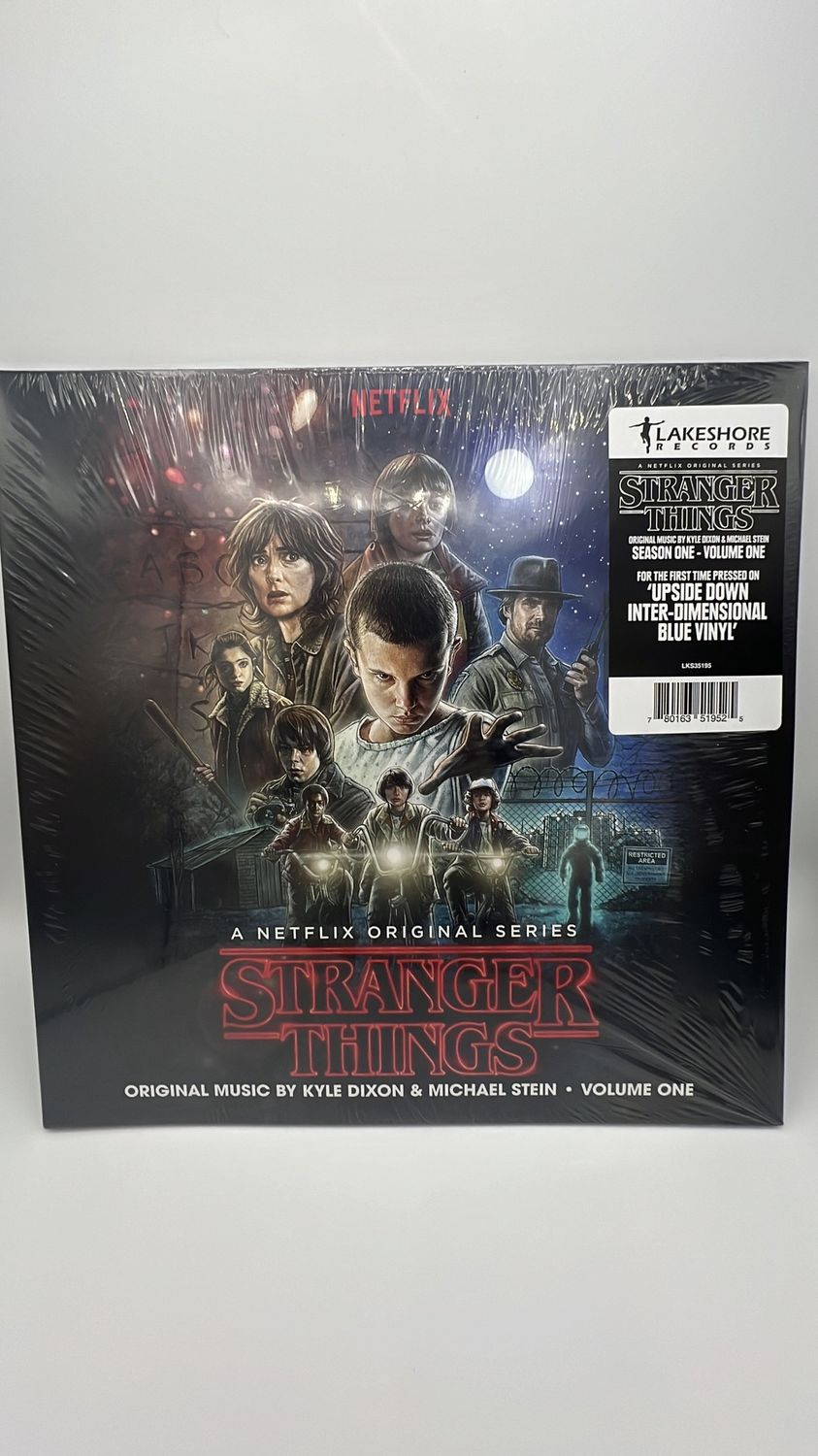 Vinyl Record (2 LP) Kyle Dixon &amp; Michael Stein Stranger Things Soundtrack Season One Volume One (Blue)