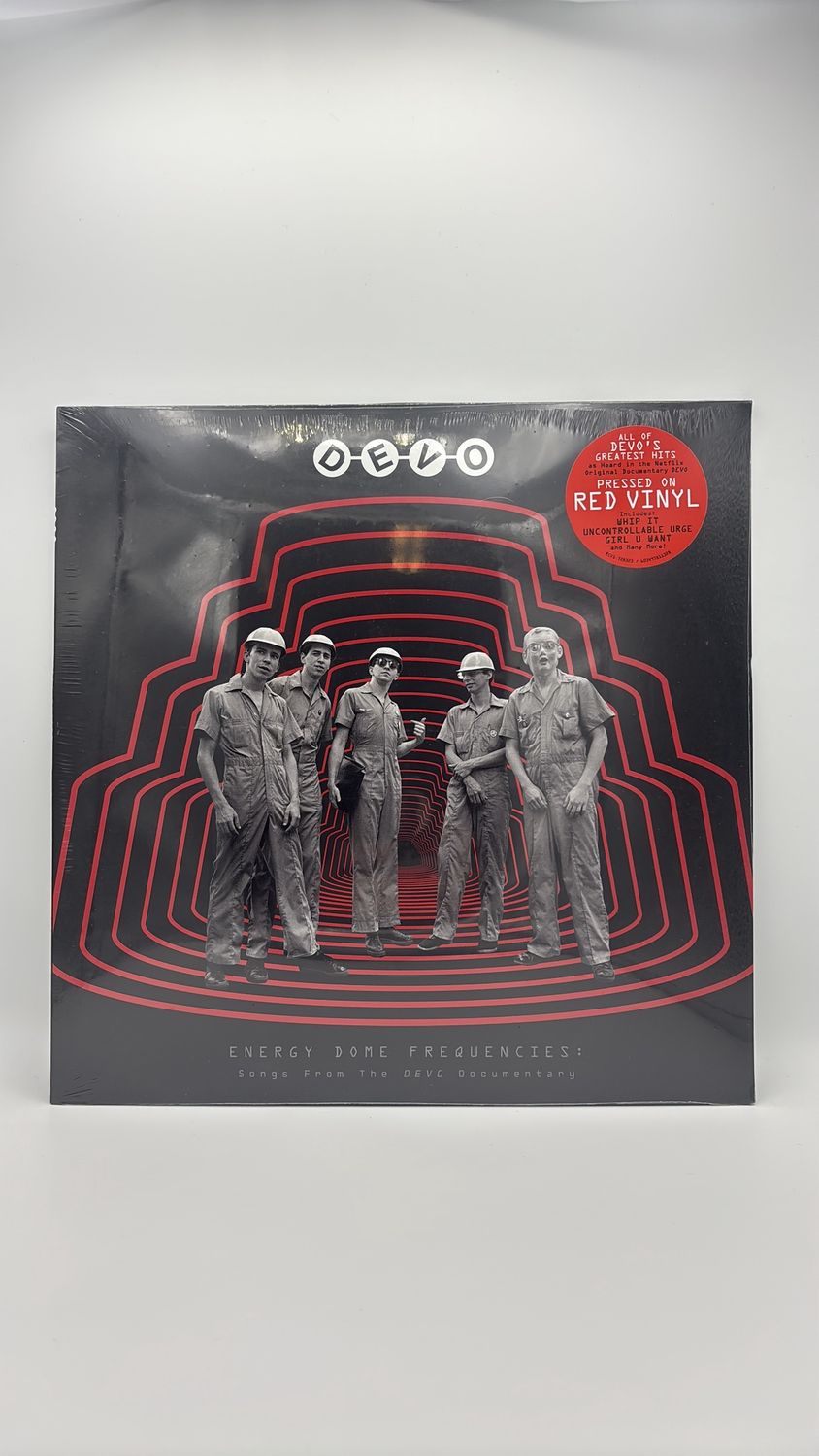 Record Vinyl Devo Energy Dome Frequencies Pressed On Red Vinyl
