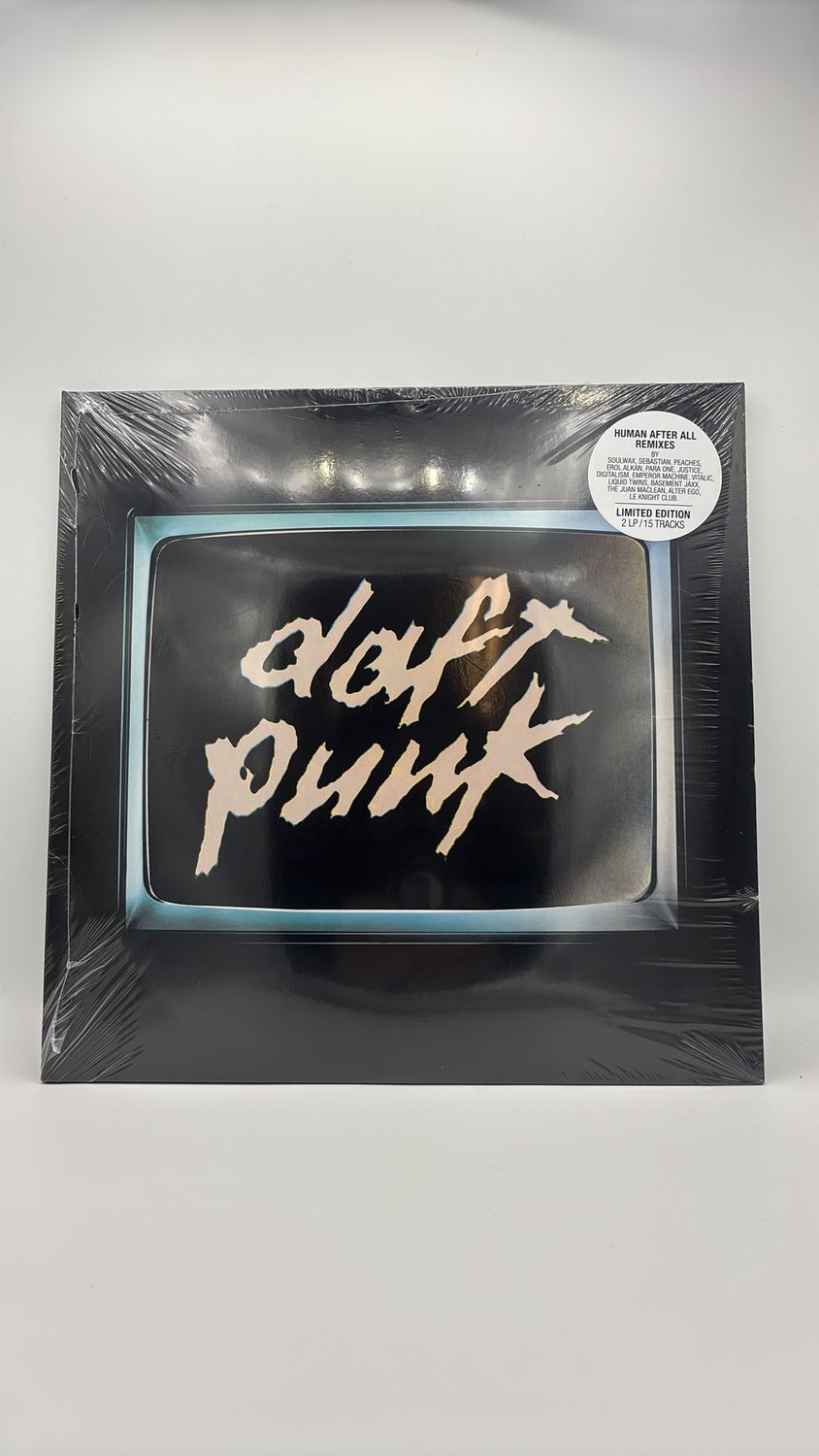 Vinyl Record Daft Punk Human After All Remixes Limited Edition 2LP
