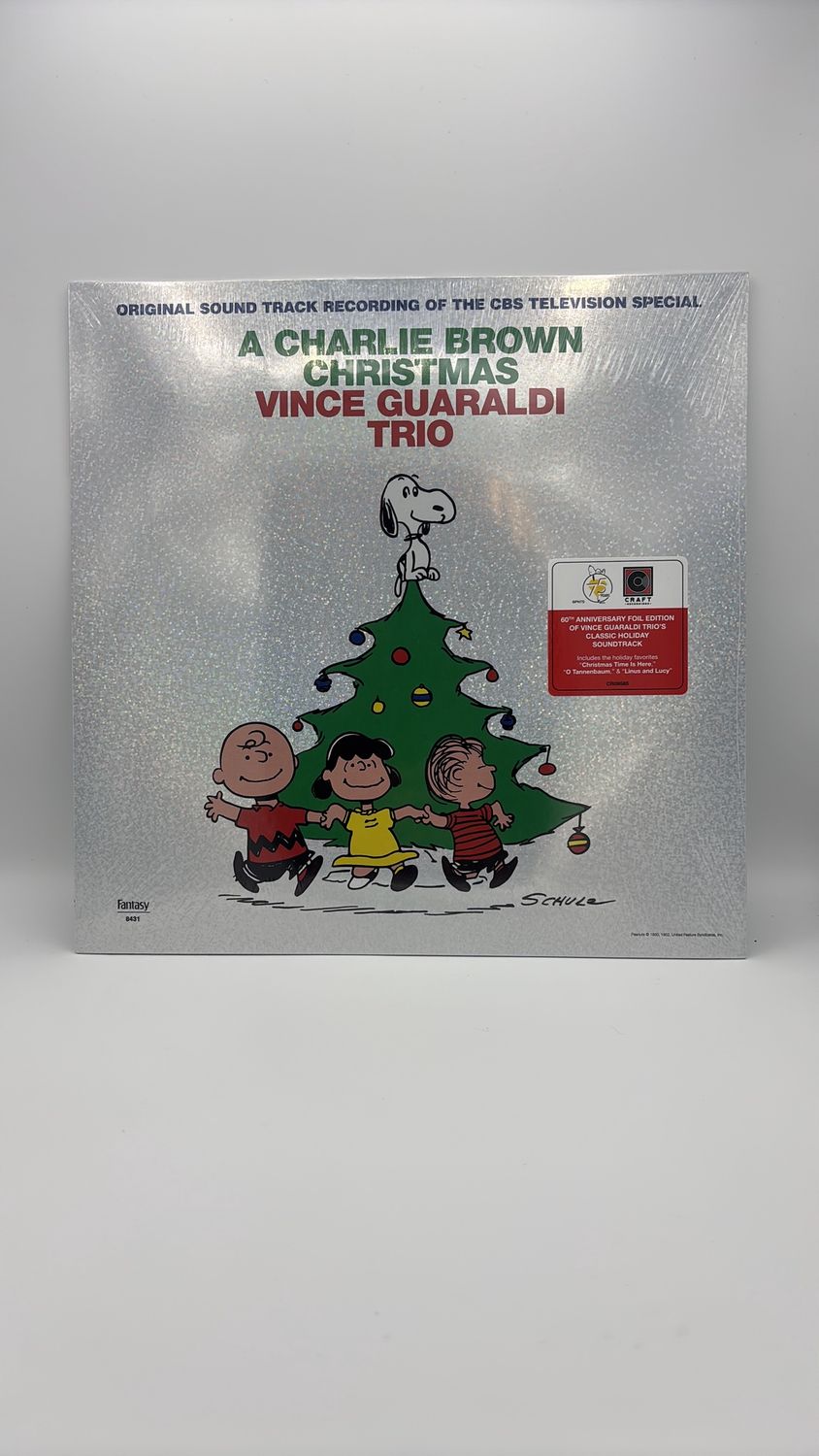 Record Vinyl A Charlie Brown Christmas 60th Anniversary Foil Edition