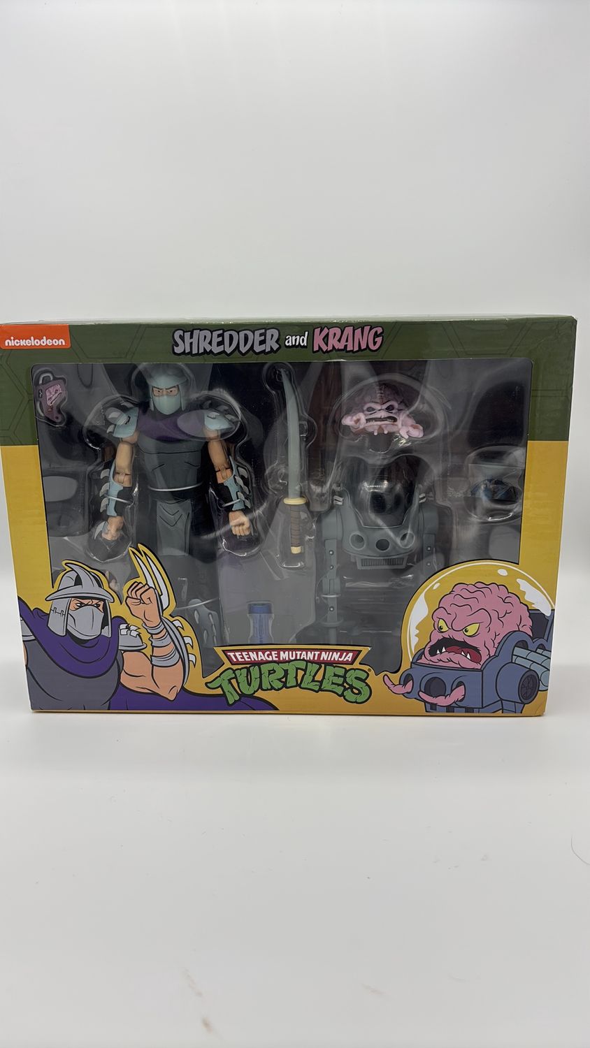 NECA Teenage Mutant Ninja Turtles Shredder And Krang
