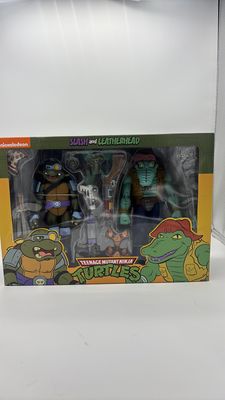 NECA Teenage Mutant Ninja Turtles Slash And Leatherhead