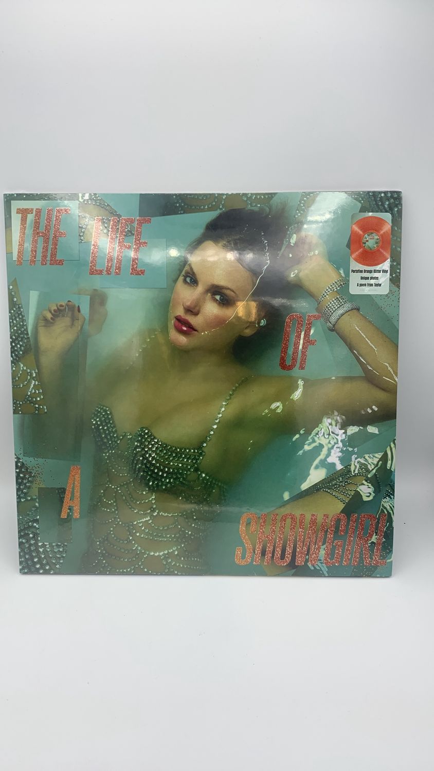 Vinyl Record | Taylor Swift | The Life Of A Showgirl (Orange Glitter)
