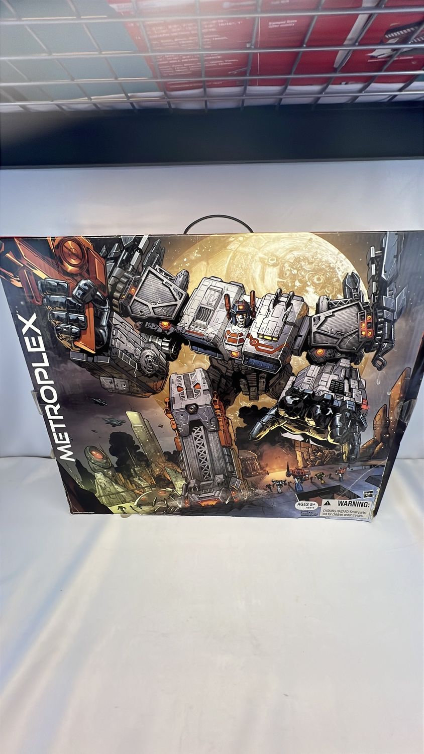 Hasbro Transformers Thrilling 30 Fall of Cybertron Metroplex Figure Comic Con Version 2013