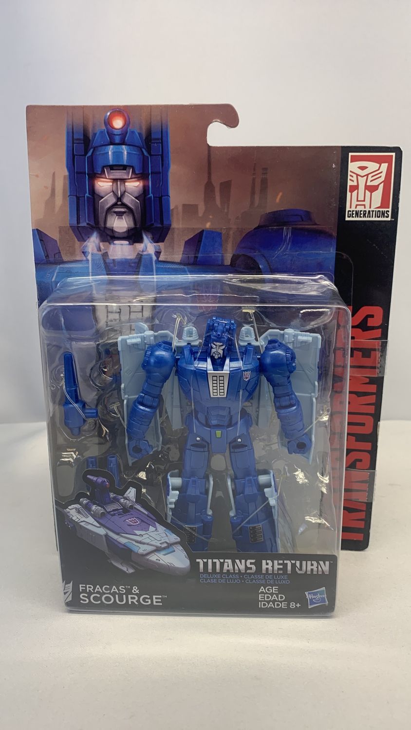 Hasbro Transformers Titans Return Fracas &amp; Scourge Figure 2017