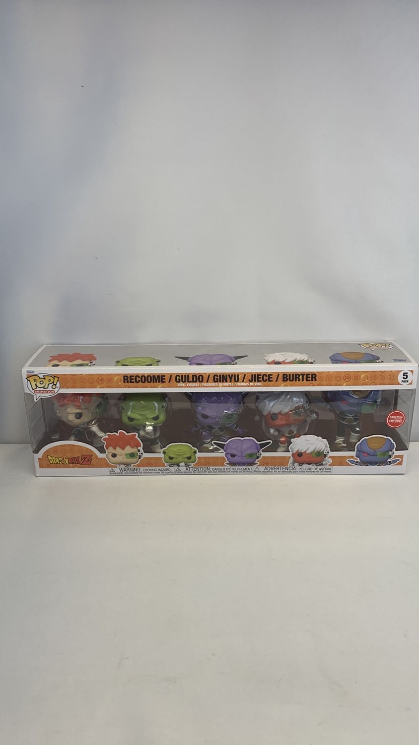 Funko Pop Dragon Ball Z Recoome/Guldo/Ginyu/Jiece/Burter (Ginyu Force) Vinyl Figures 2023