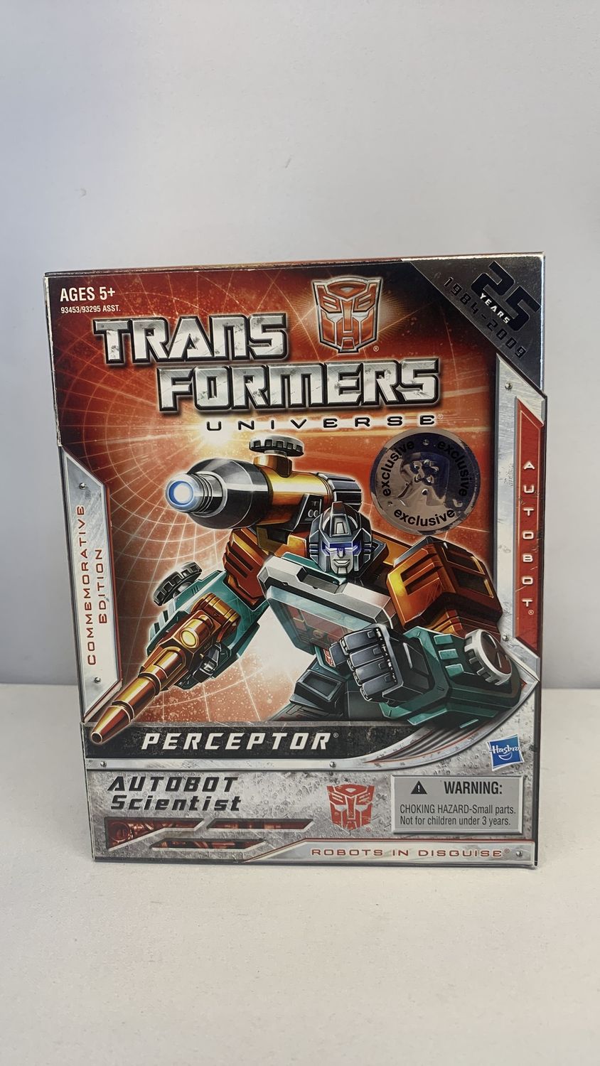 Hasbro Transformers Universe Commemorative Edition Perceptor Figure 2009