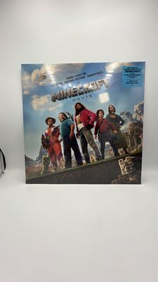 Vinyl Record | A Minecraft Movie | (Songs from the Original Motion Picture Soundtrack) Teal Color Vinyl