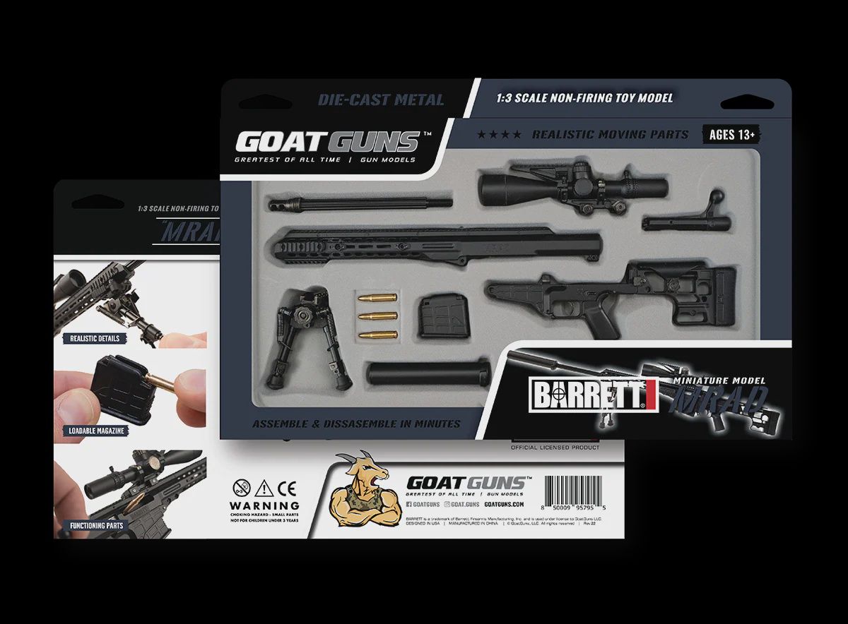 Goat Guns Barrett MRAD 1:3 Scale Miniature Model