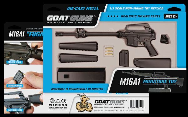 Goat Guns M16A1 1:3 Scale Miniature Model