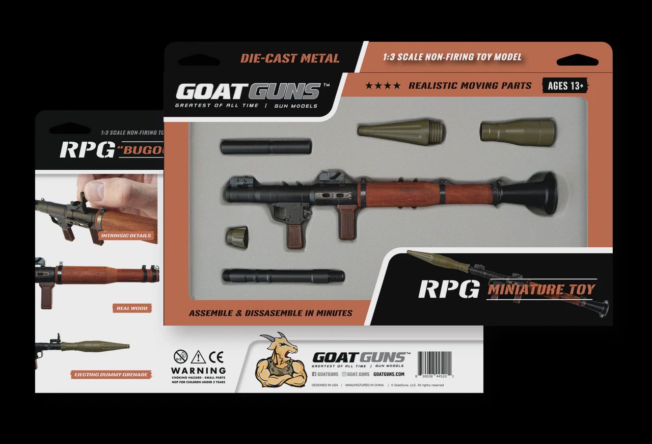 Goat Guns RPG 1:3 Scale Miniature Model