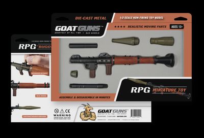 Goat Guns RPG 1:3 Scale Miniature Model