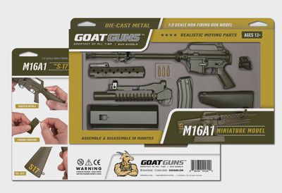 Goat Guns M16A1 Grenadier 1:3 Scale Miniature Model