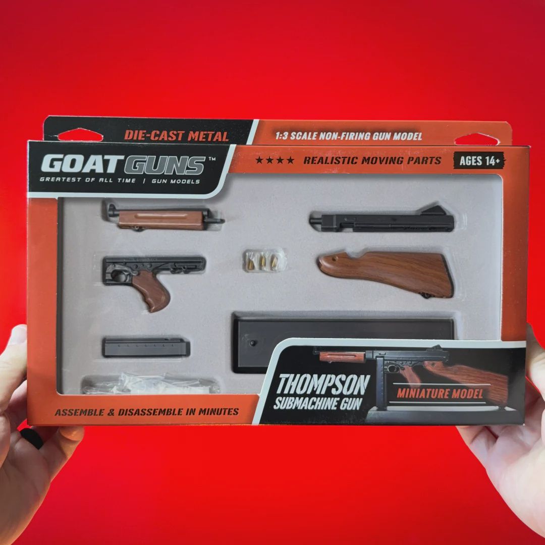 Goat Guns Thompson Submachine Gun 1:3 Scale Miniature Model