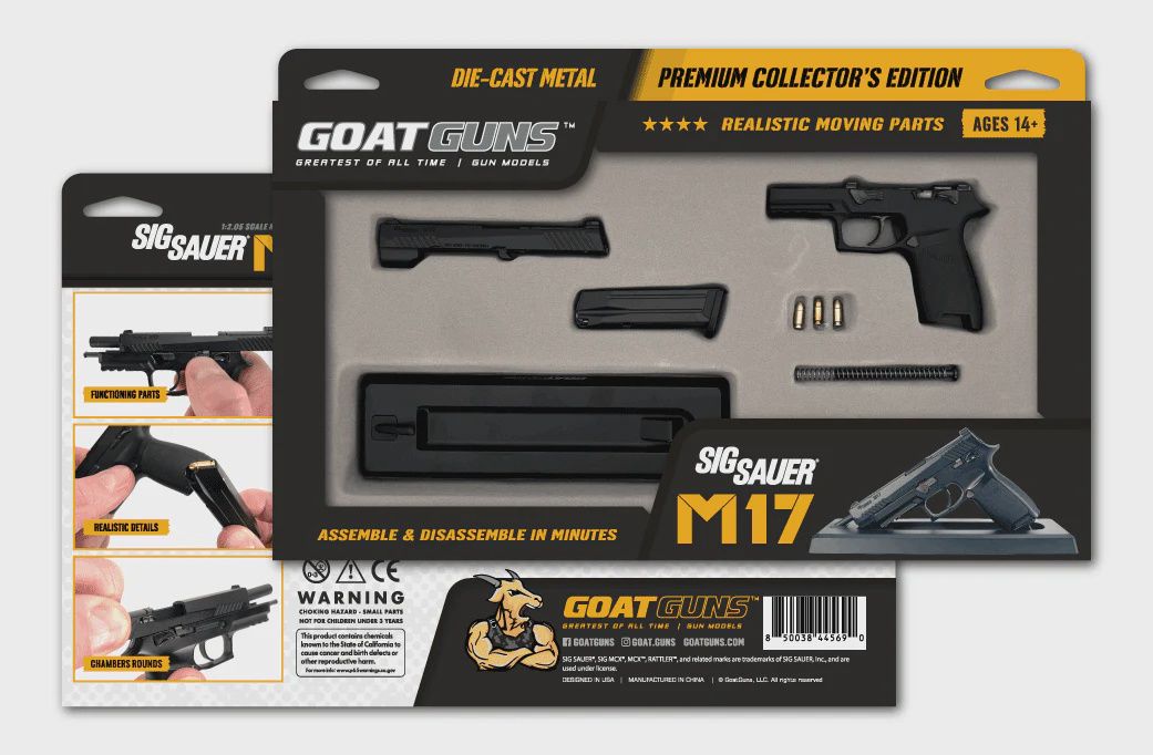 Goat Guns Sig Sauer M17 1:3 Scale Miniature Model