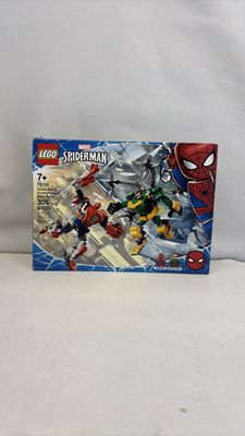 Lego 76198 Spiderman Vs Doc-Oc Mech Battle - open box sealed bags missing 1 book