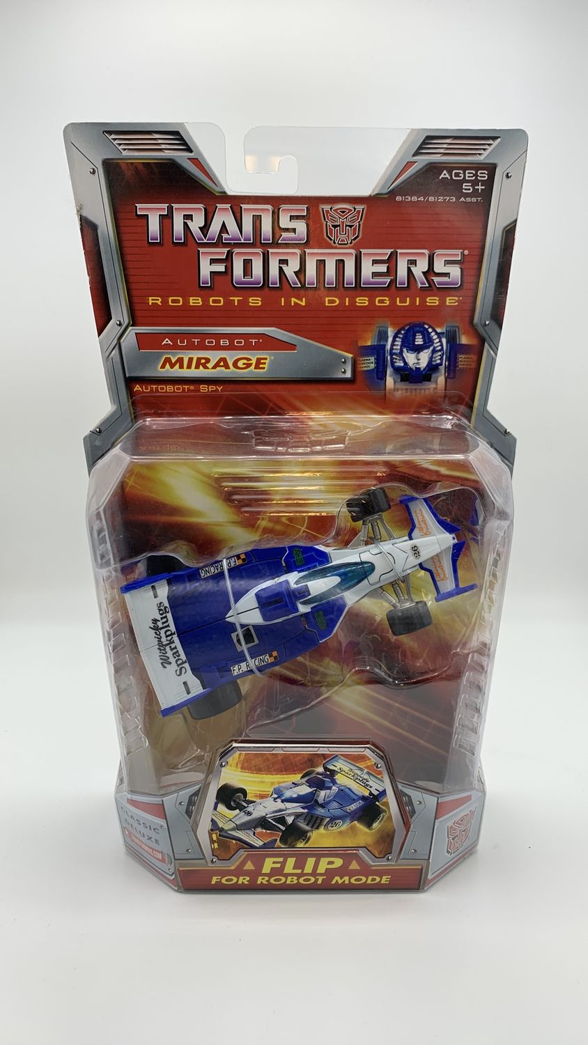 Hasbro Transformers Classics Mirage Figure 2006
