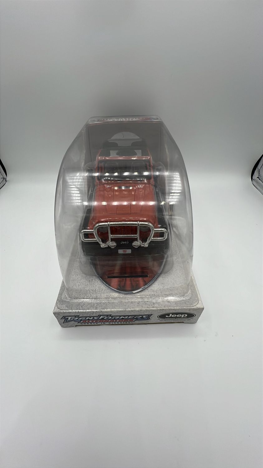 Hasbro Transformers Alternators Jeep Wrangler Rollbar Figure 2005