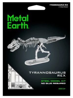 Fascinations Metal Earth Tyrannosaurus Rex Steel Model Kit