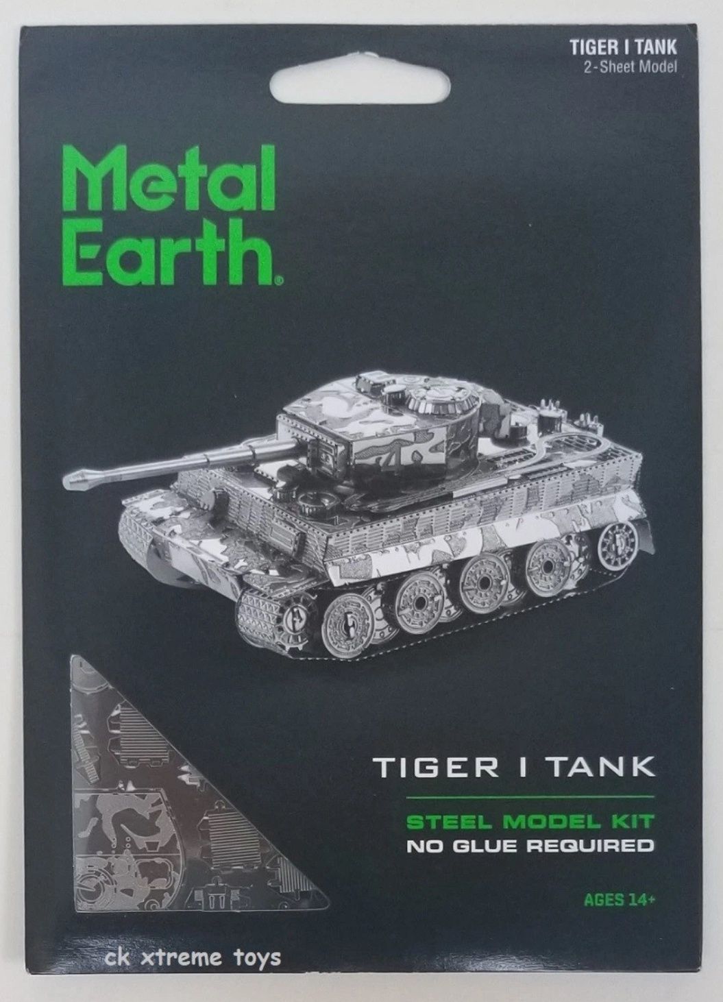 Fascinations Metal Earth Tiger I Tank Steel Model Kit
