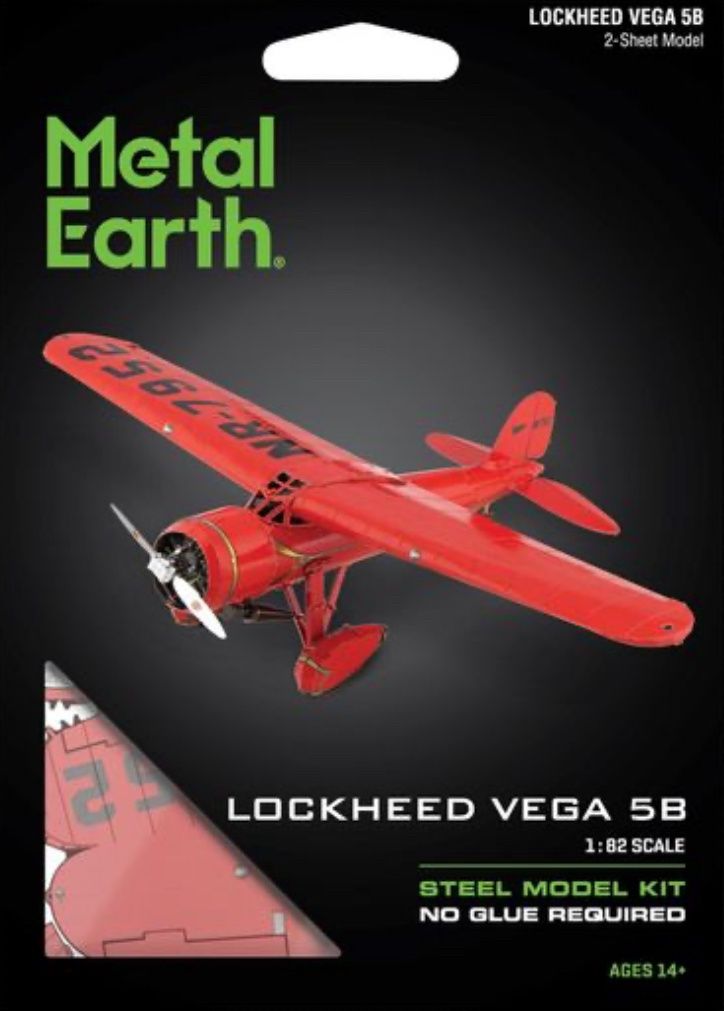 Fascinations Lockheed Vega 5B Steel Model Kit