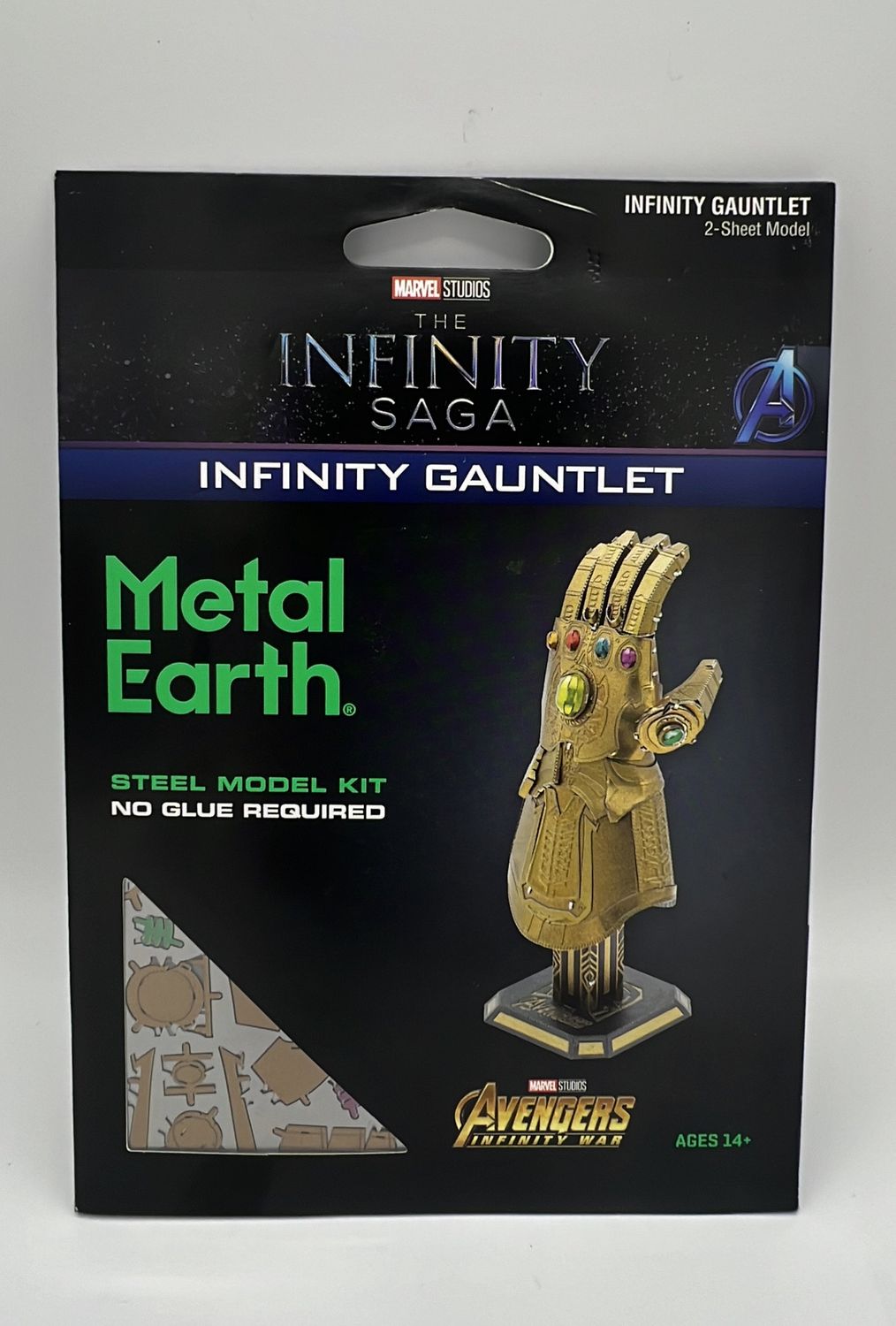 Fascinations Metal Earth Marvel The Infinity Saga Infinity Gauntlet Steel Model Kit