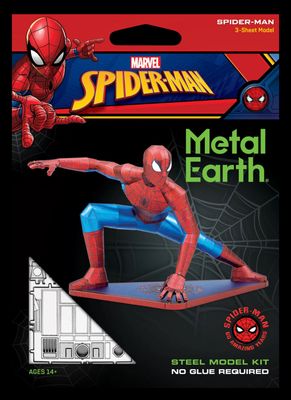 Fascinations Marvel Spider-Man Steel Model Kit