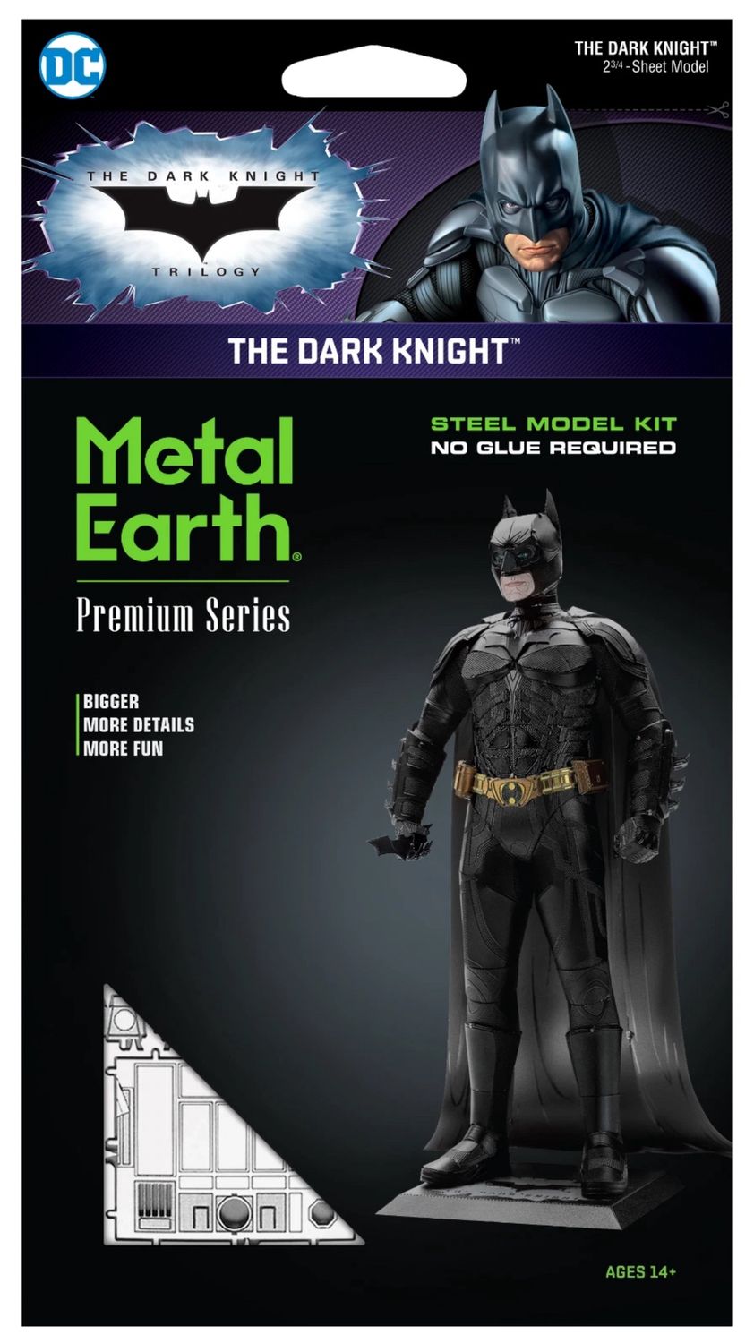 Fascinations Metal Earth Premium Series DC The Dark Knight Steel Model Kit