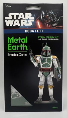 Fascinations Metal Earth Premium Series Star Wars Boba Fett Steel Model Kit