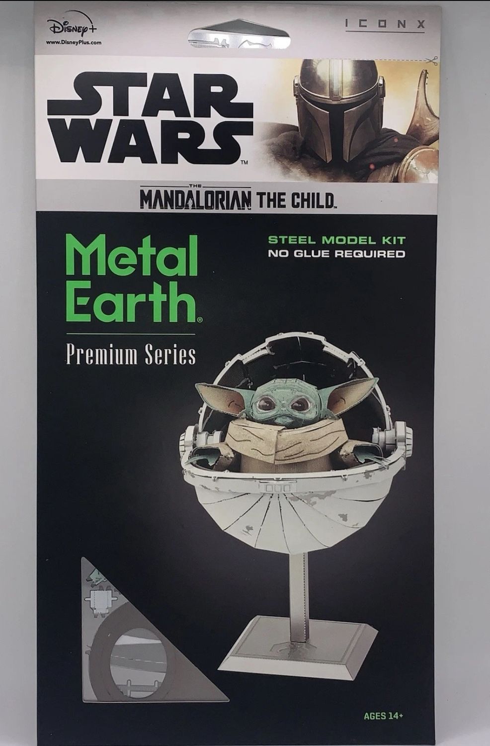 Fascinations Metal Earth Premium Series Star Wars The Mandalorian The Child Steel Model Kit