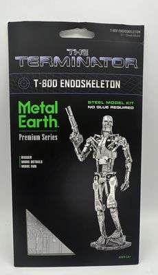 Fascinations Metal Earth Premium Series The Terminator T-800 Endoskeleton Steel Model Kit