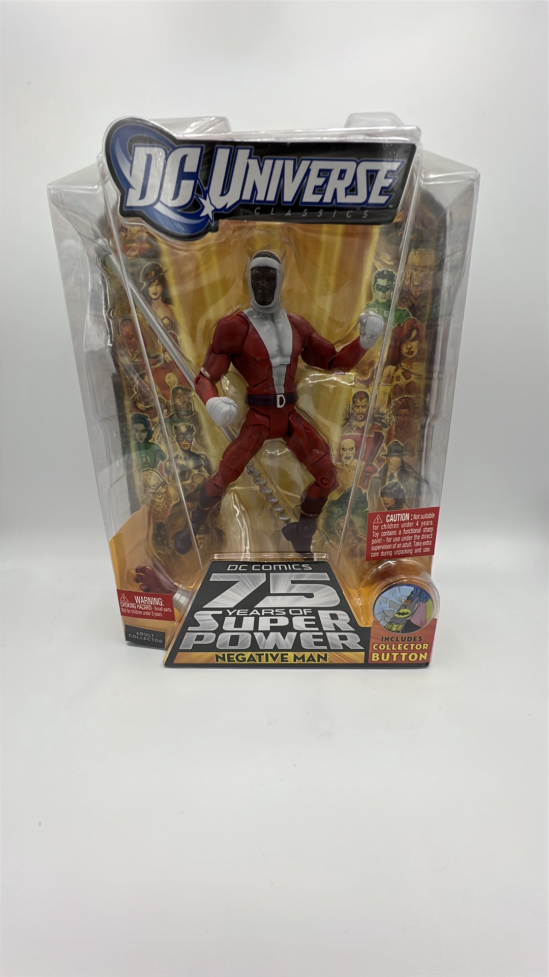 Mattel DC Universe Classics Negative Man with Collector Button Wave 13 Figure 1 2009