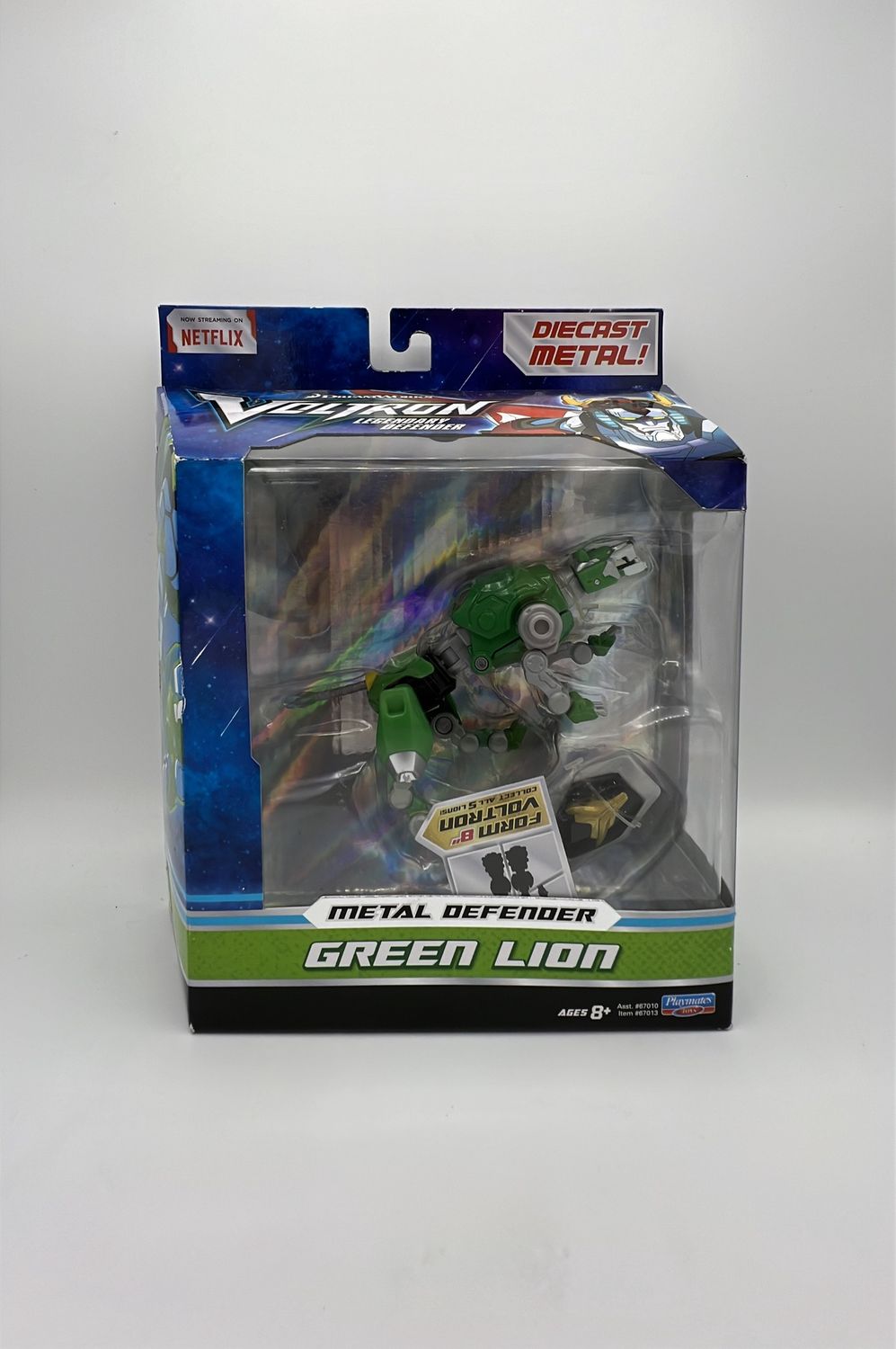 Playmates Toys Voltron Green Lion Diecast Figure 2017