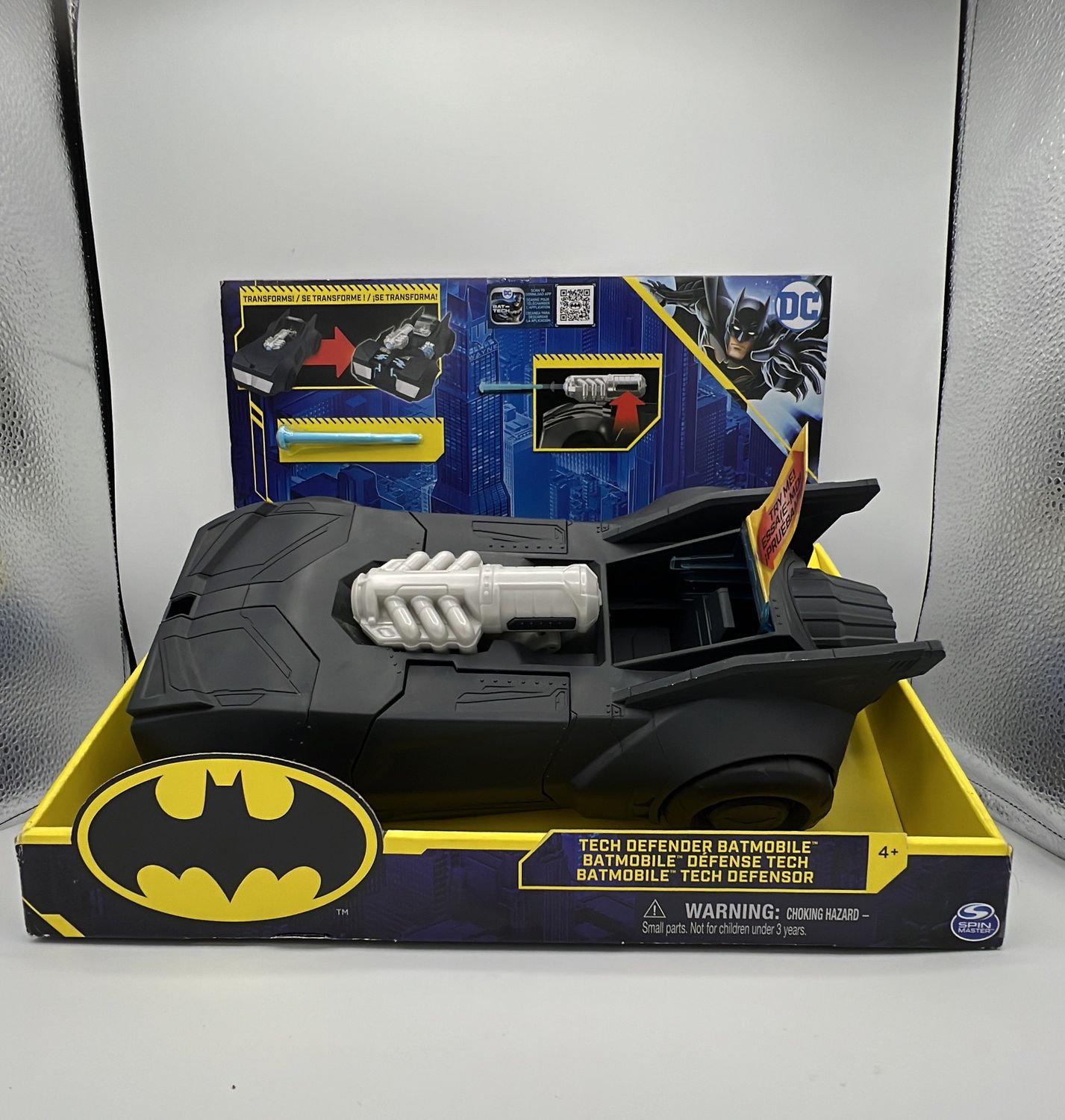Spin Master DC Tech Defender Batmobile Car 2021