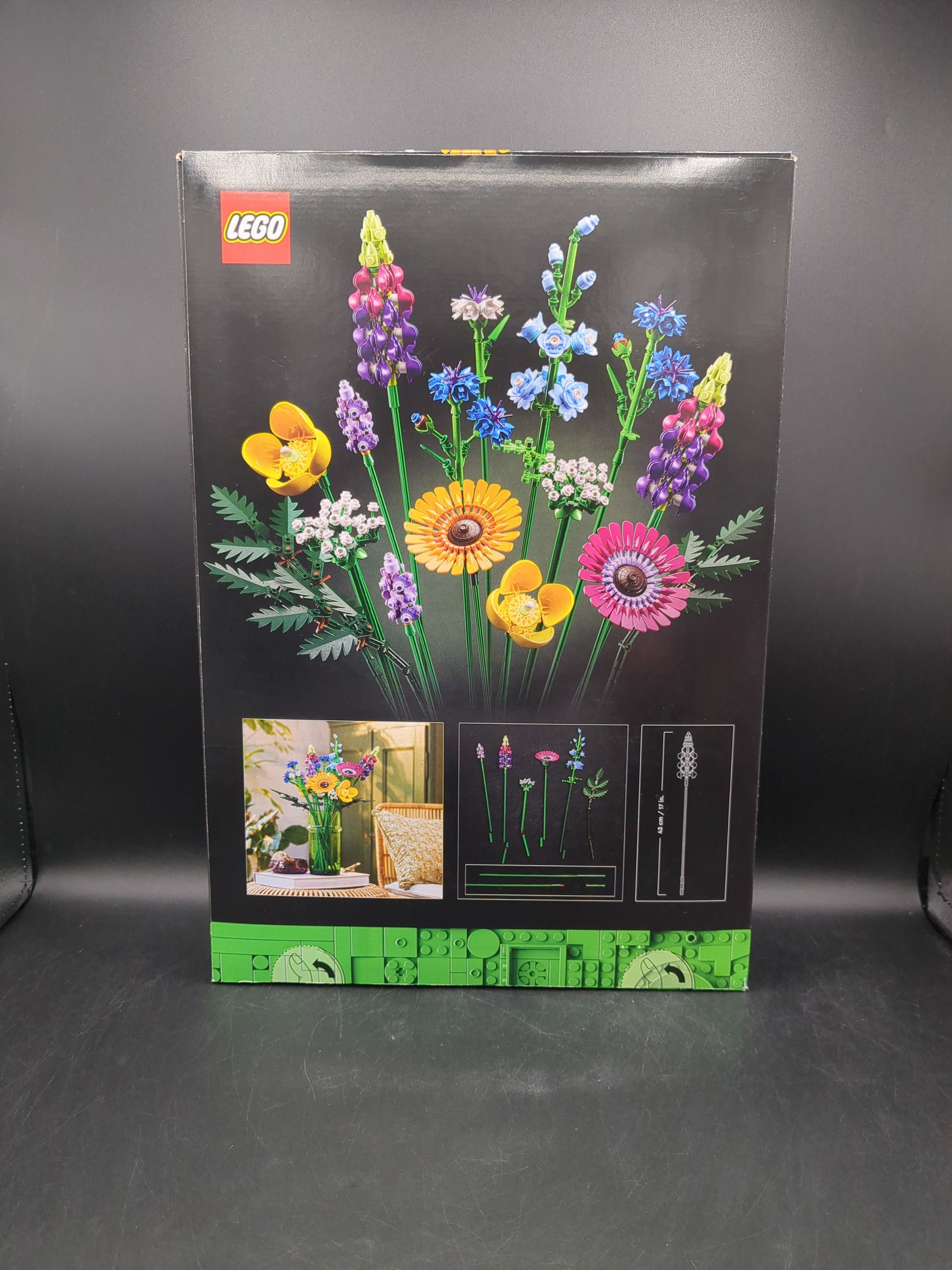 Lego 10313 Botanical CollectionWildflower Bouquet 2023 view 3
