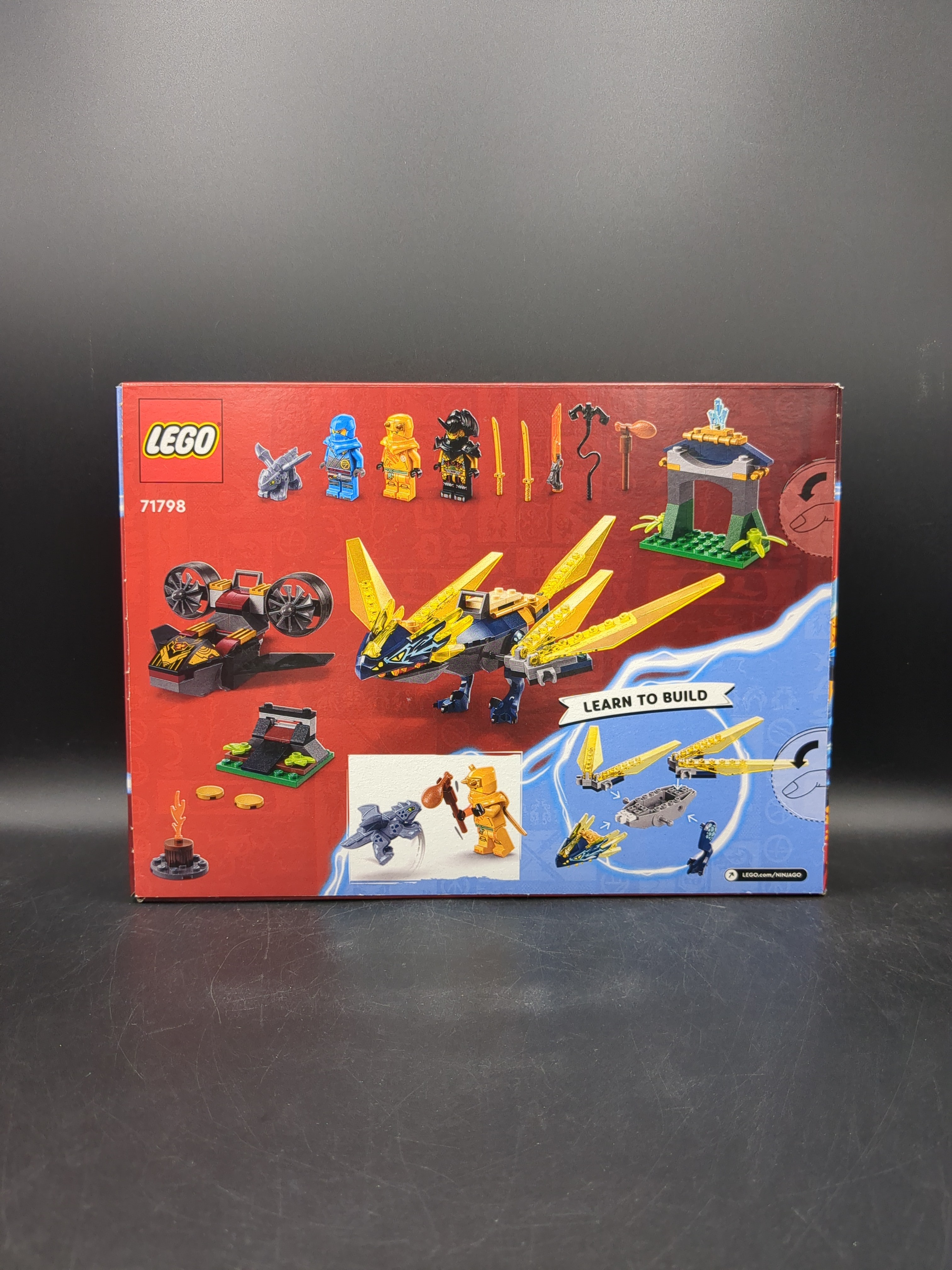 Lego 71798 Ninjago Nya And Arin's Baby Dragon Battle 2023 view 3