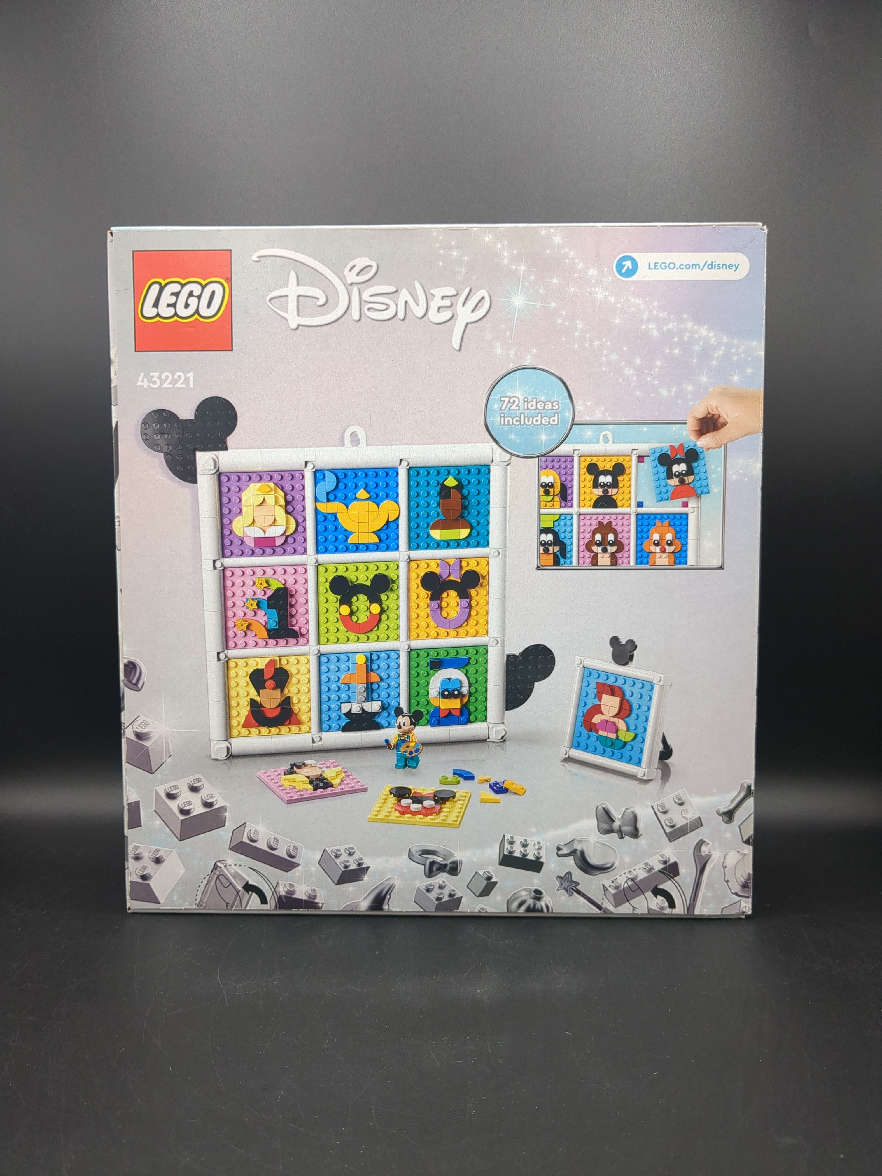 Lego Disney 43221 100 Years Of Disney Animation Icons 2023 view 3