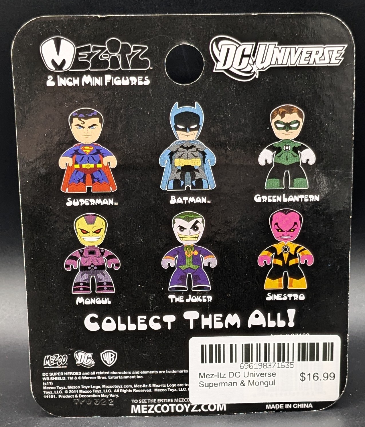 Mez-Itz Dc Universe Superman & Mongul Figure view 3