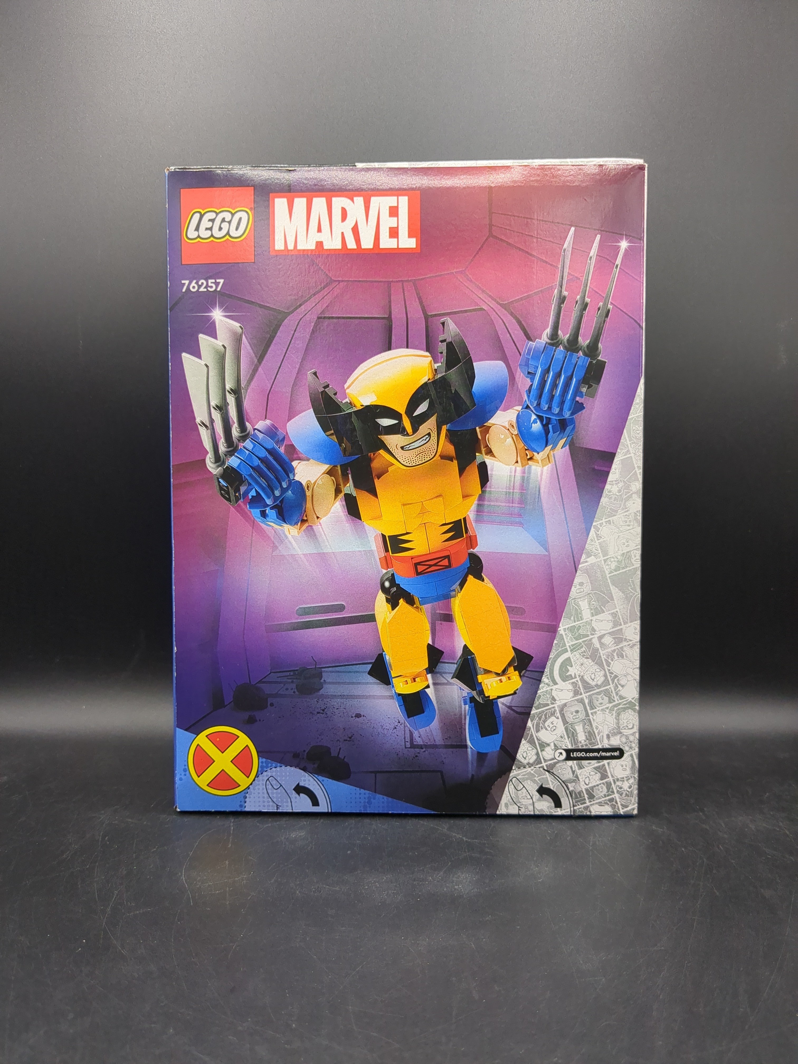 Lego 76257 Wolverine Construction Figure 2023 view 3