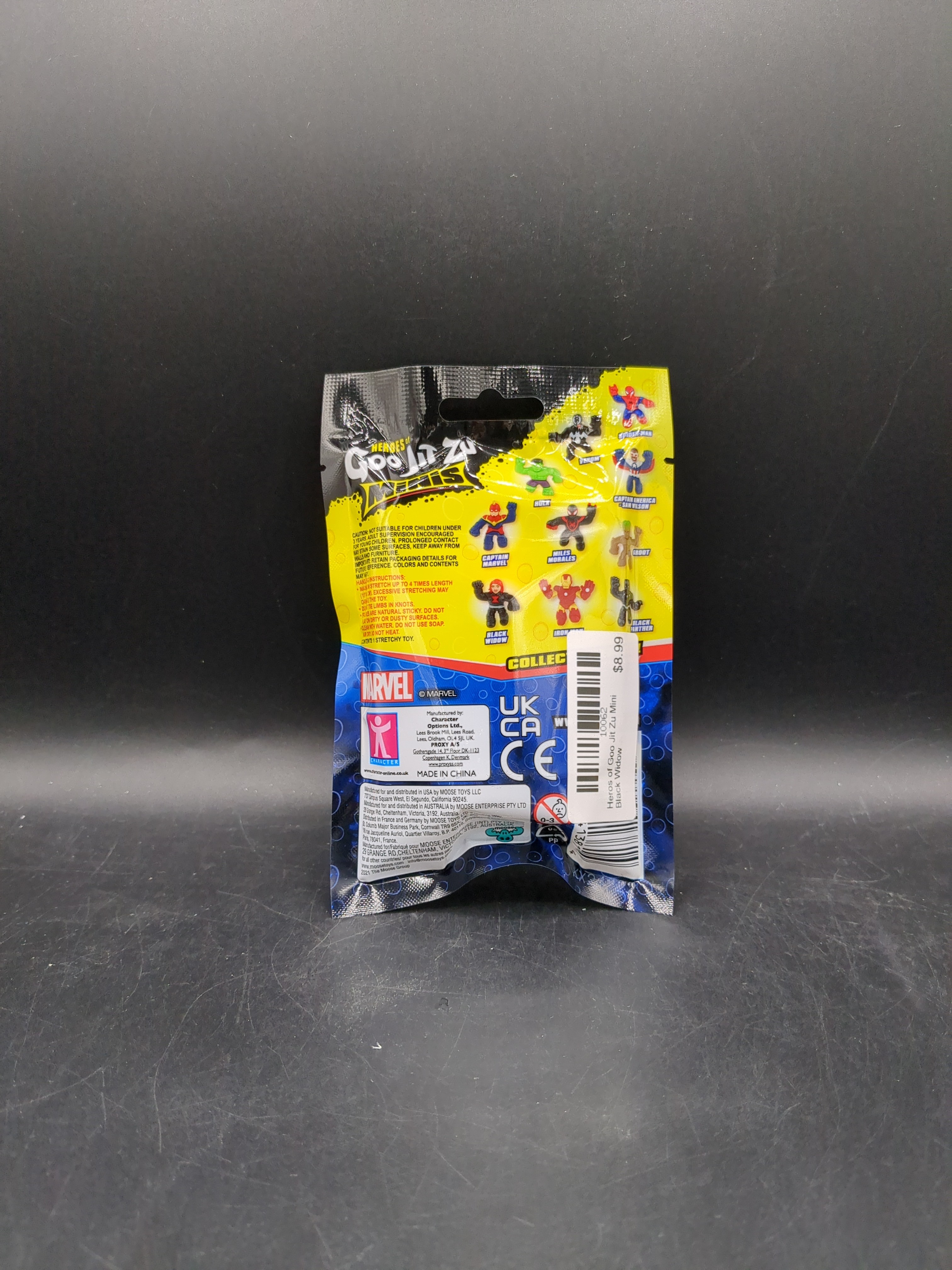 Heros Of Goo Jit Zu Mini Black Widow Figure view 2
