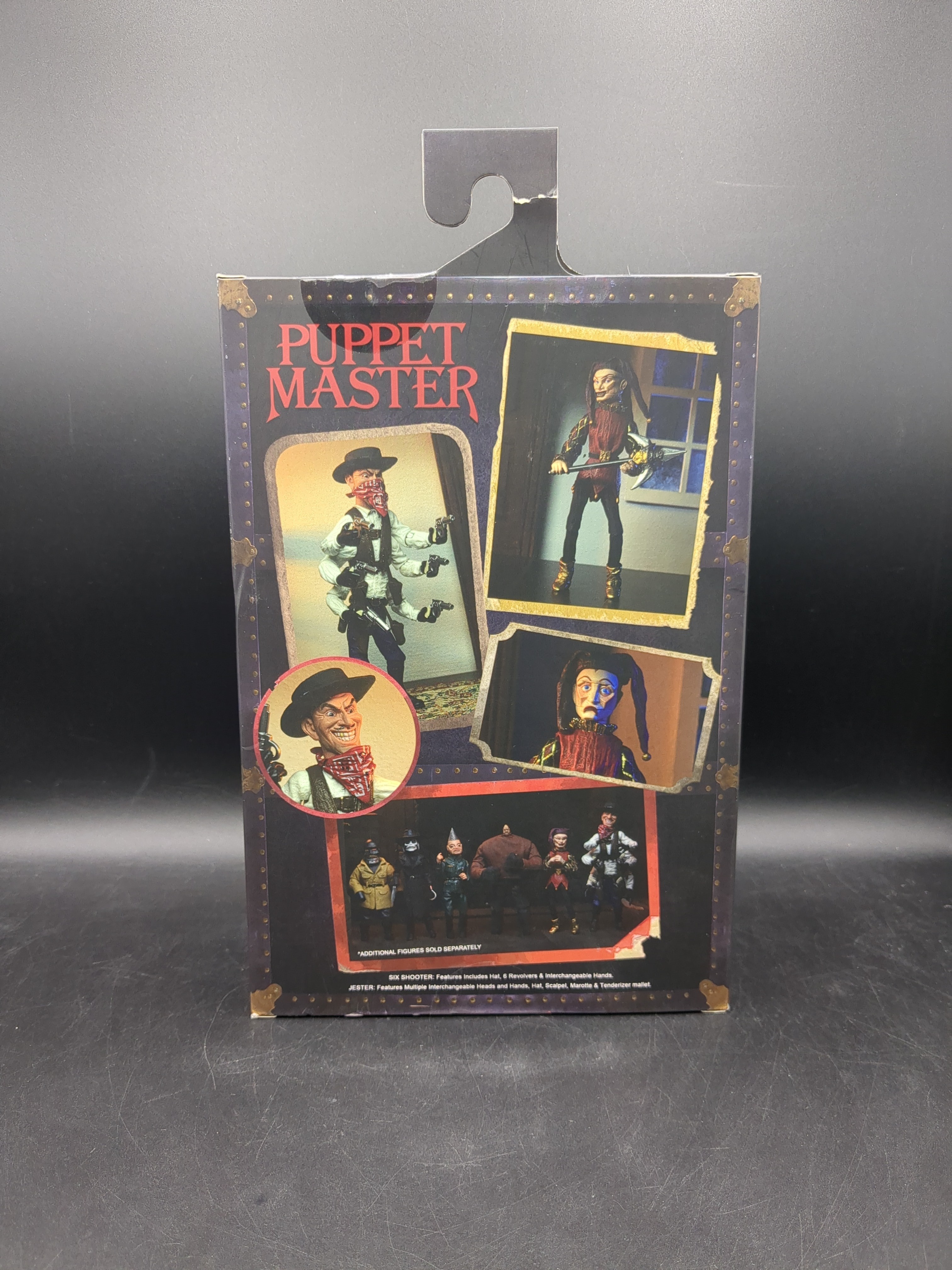 NECA The Puppet Master Ultimate Six Shooter & Jester Figure view 3