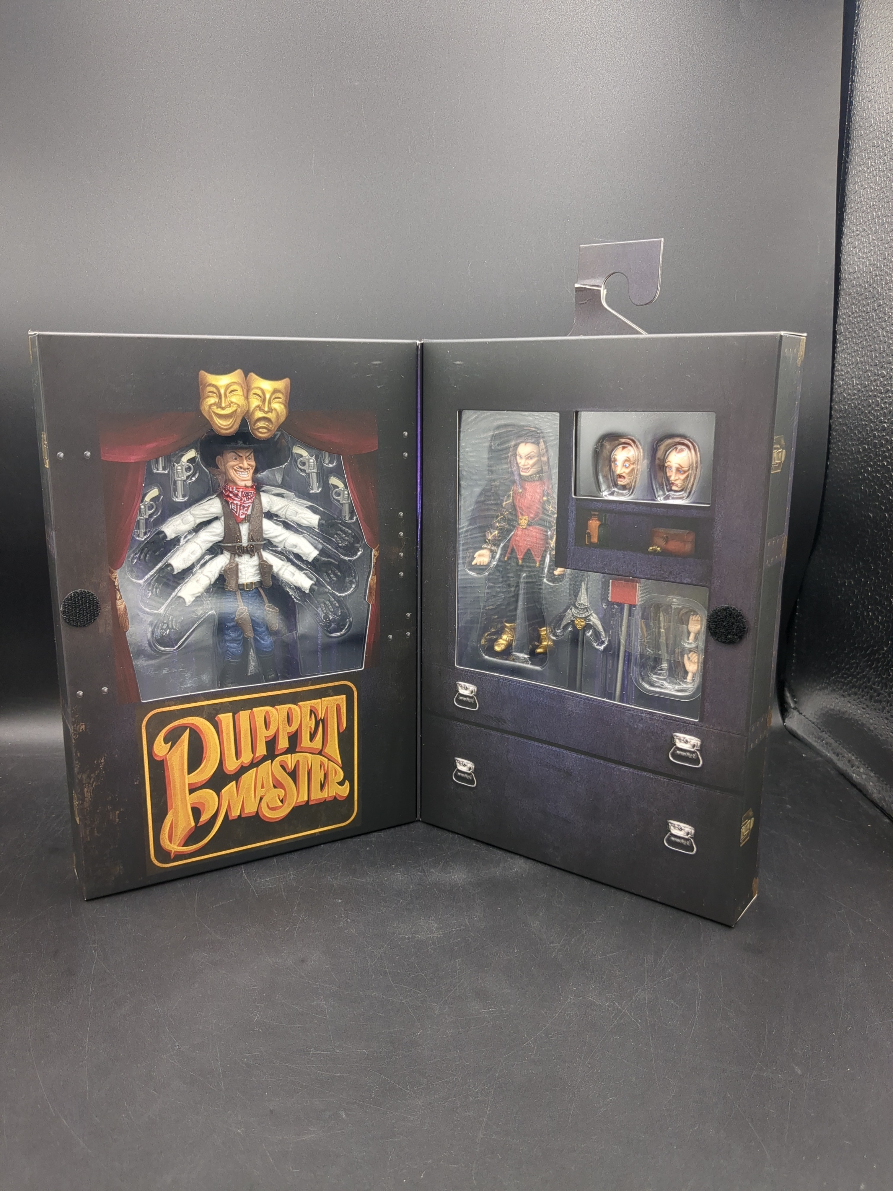 NECA The Puppet Master Ultimate Six Shooter & Jester Figure view 5