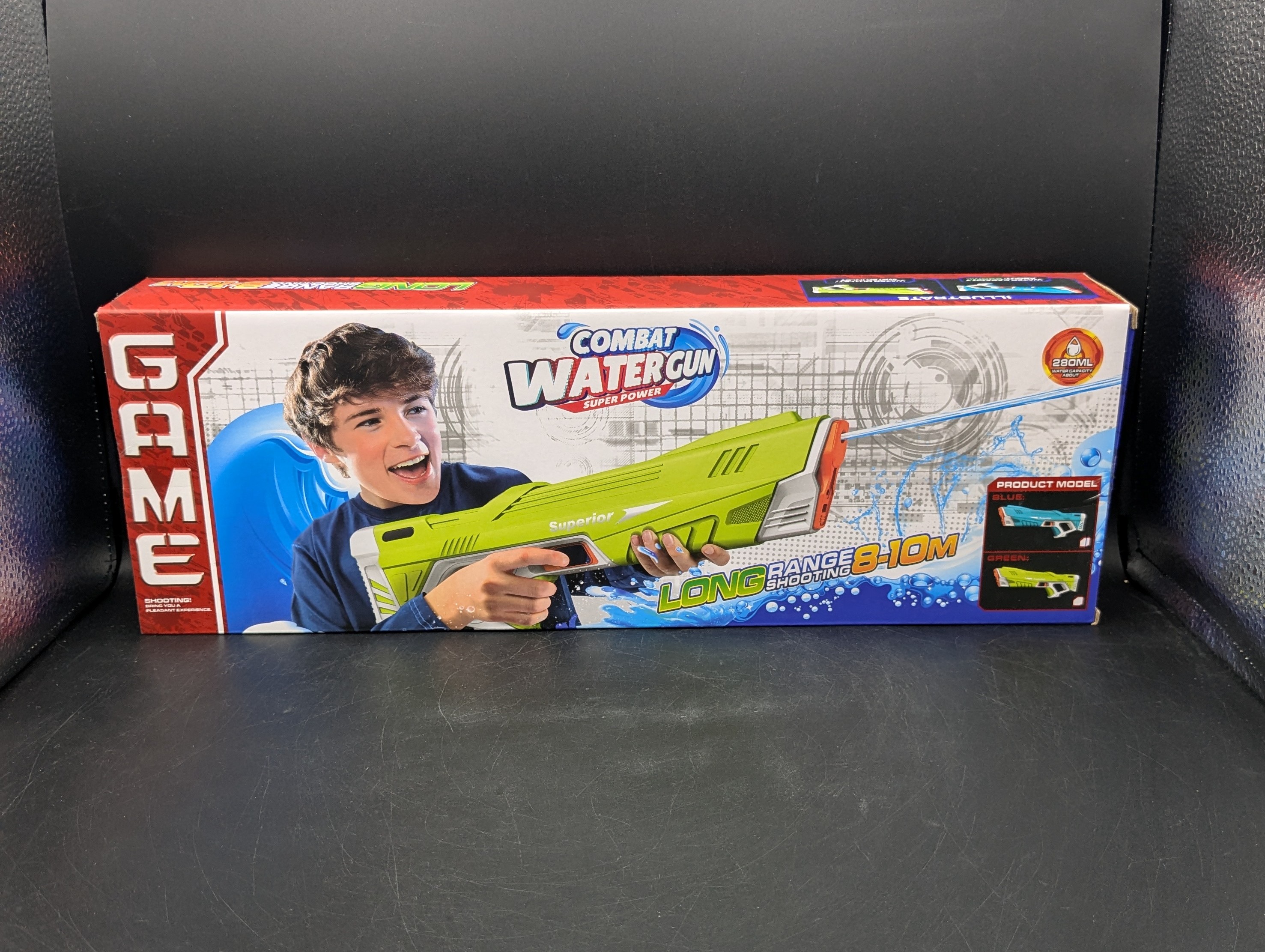 Combat Water Gun Super Power (Blue) view 3