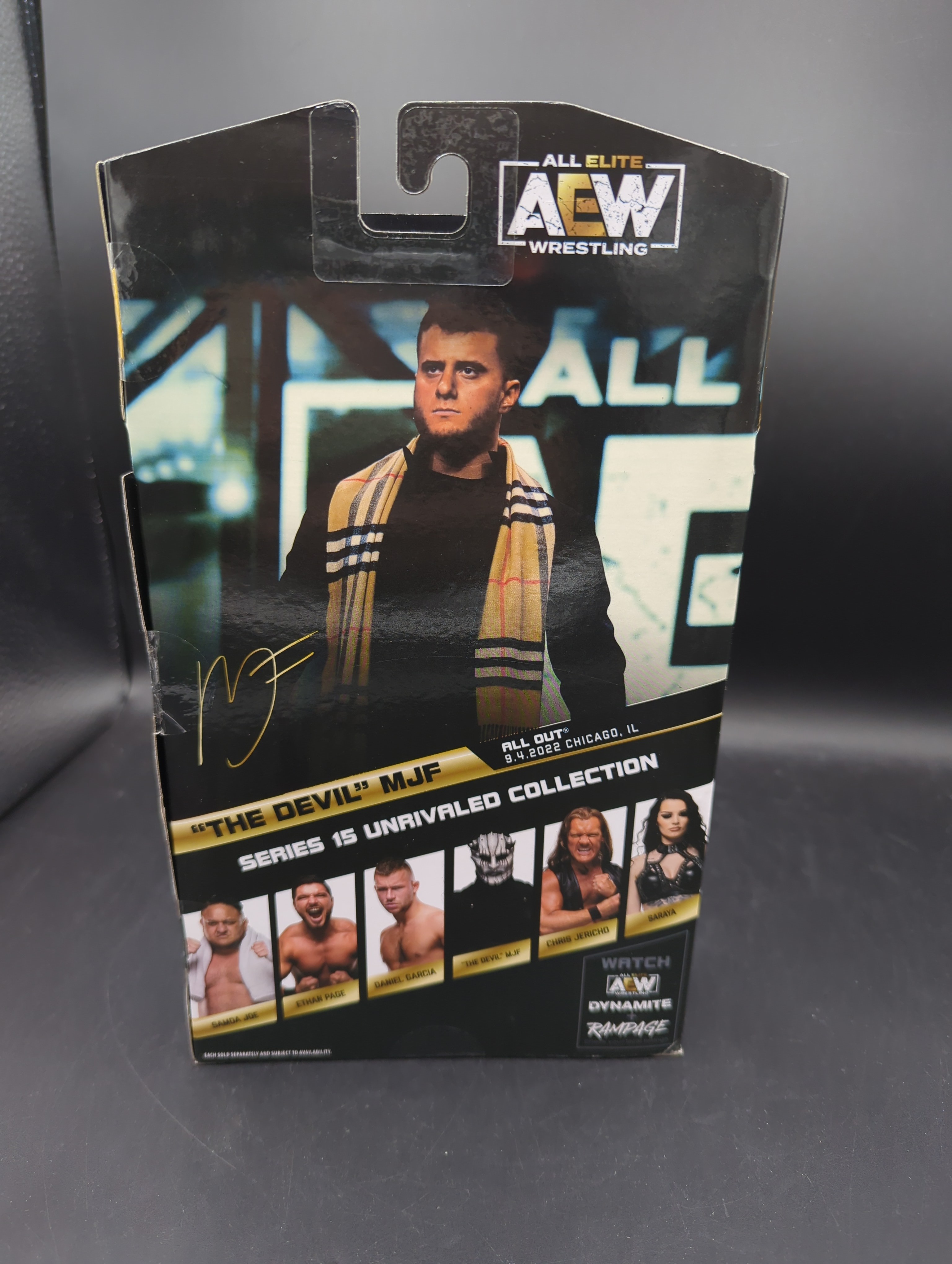 All Elite AEW Wrestling The Devil MJF Chase Unrivaled Collection Figure view 2