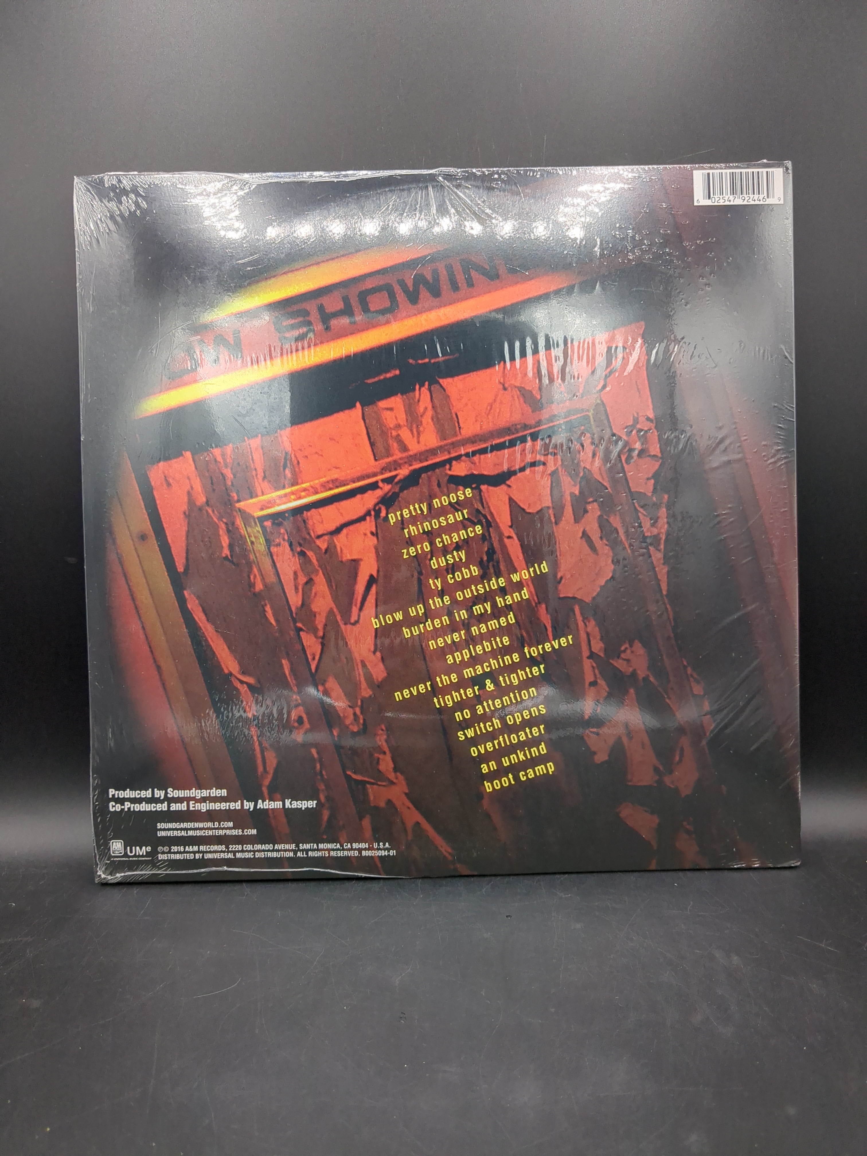 Vinyl Record Down On The Upside By Sound Garden view 2