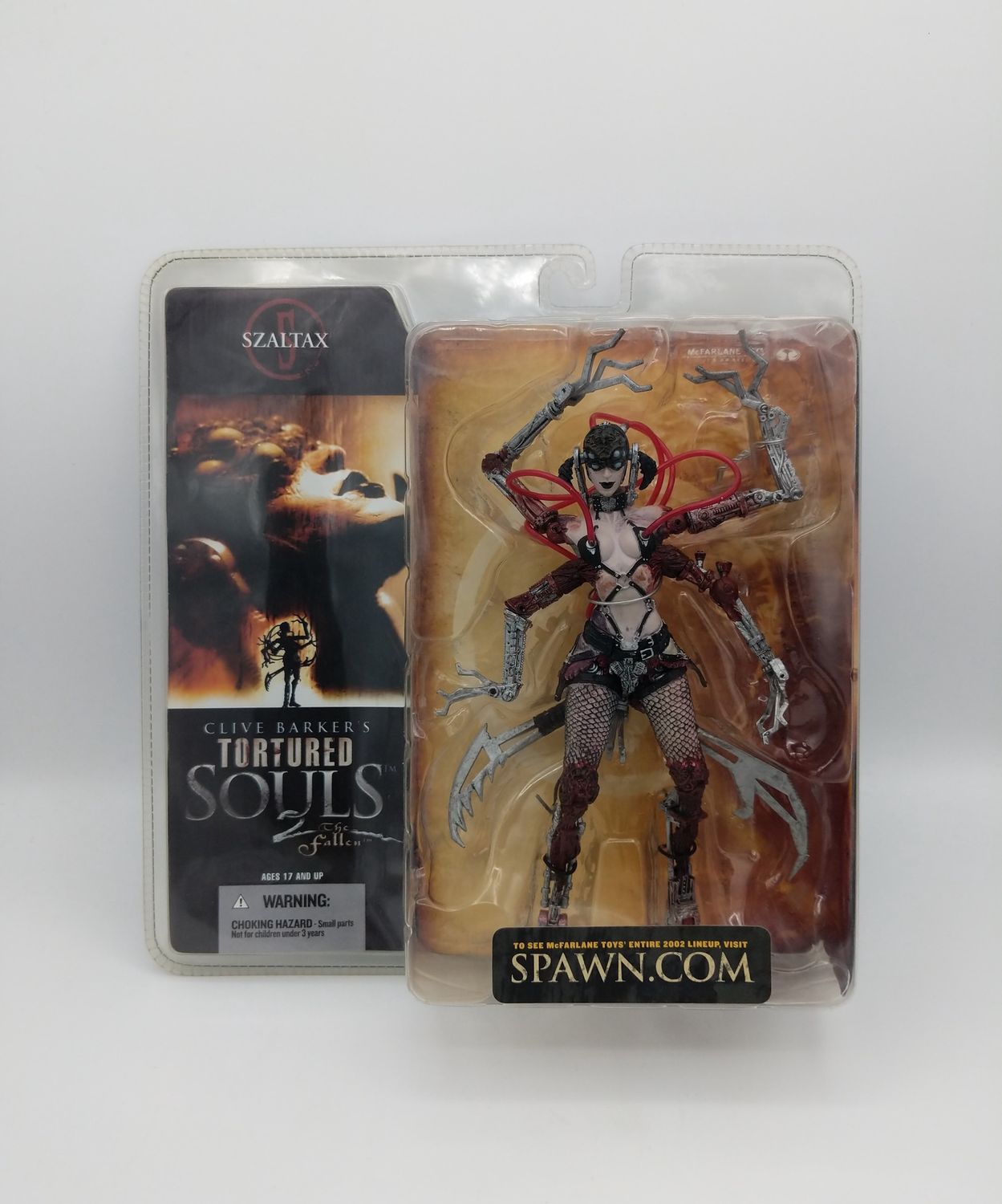 McFarlane Toys Clive Barker's Tortured Souls 2 Szaltax Figure 2002