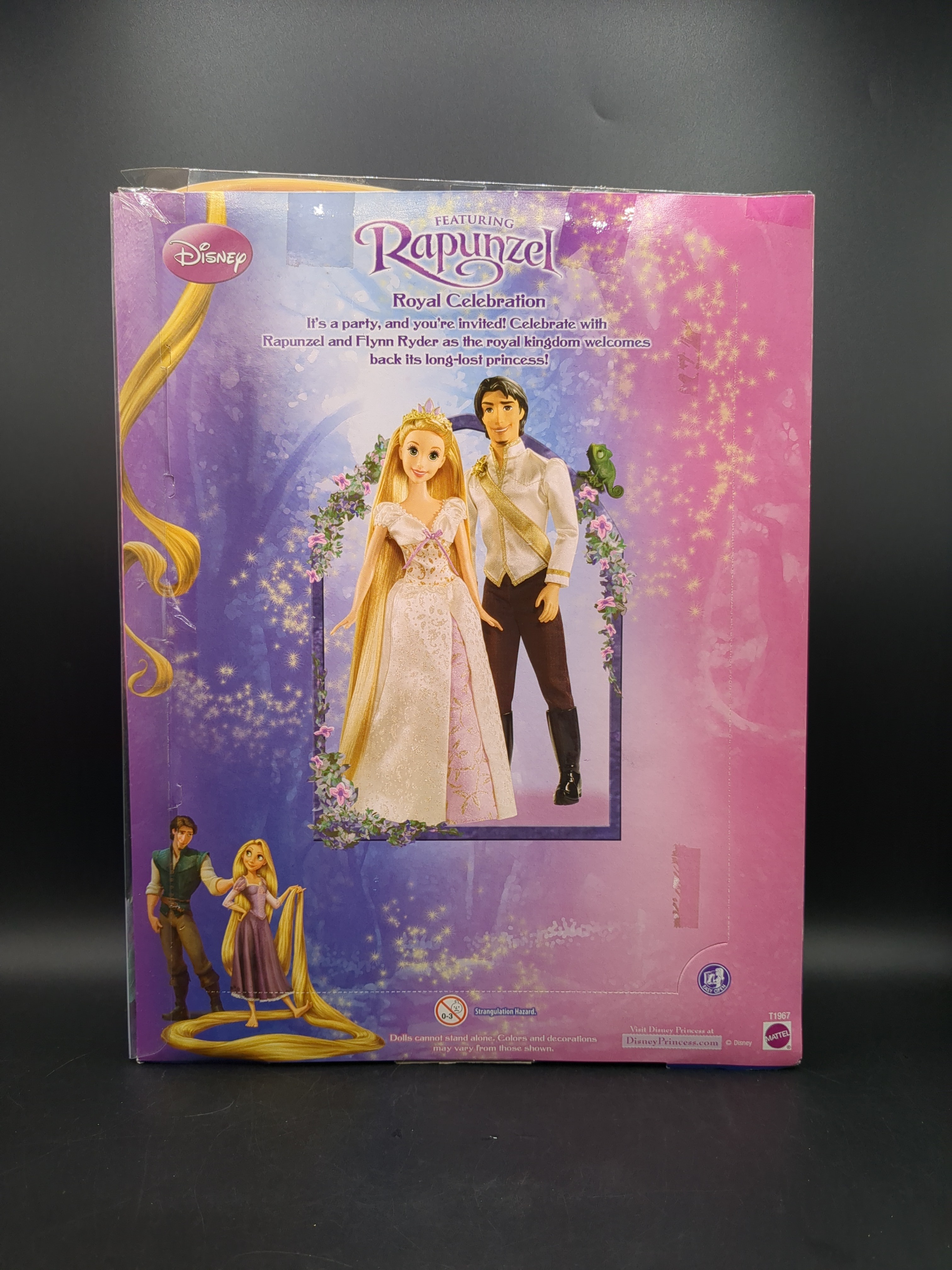 Mattel Disney Barbie Tangled Featuring Rapunzel and Flynn Ryder's Royal Celebration 2010 view 3